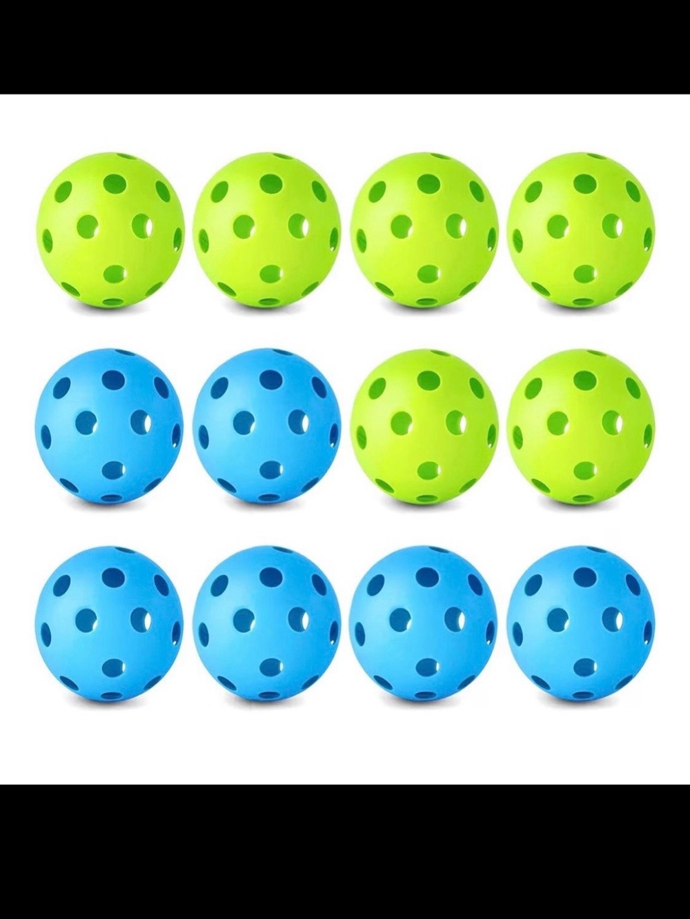 Coopay 12 Count  Baseball Practice/Training Balls & Storage Bag